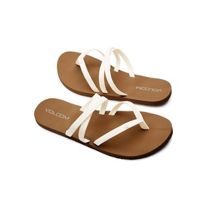 image:imageVolcom Womens Easy Breezy Sandals  Lightweight SlipOn Sandals for Everyday Summer WearWhite