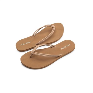 image:imageVolcom Womens Forever and Ever Sandals  Lightweight Thong Sandal for Everyday Summer WearTan  New
