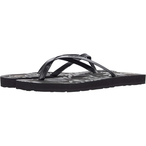 image:imageVolcom Womens Womens Rocking 3 Graphic Printed Sandal SandalBlack Out