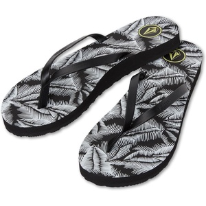 image:imageVolcom Womens Womens Rocking 3 Graphic Printed Sandal SandalBlack Spring