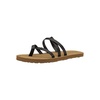 image:imageVolcom Girls Easy Breezy Big Girls Thong Flip Flip SandalsBlack
