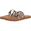 image:imageVolcom Girls Easy Breezy Big Girls Thong Flip Flip SandalsBlack White