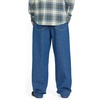 image:imageVolcom Mens Billow Loose Fit Baggy Denim Jeans  Relaxed Vintage Style Soft Cotton Denim Wide LegBold Blue Wash