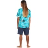 image:imageVolcom Mens Bleeding Leaf Short Sleeve Classic Fit ShirtElectric Blue