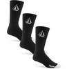 image:imageVolcom Mens Full Stone Sock 3PackBlack