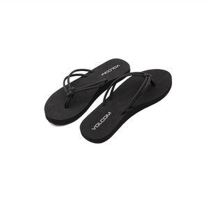 image:imageVolcom Girls Forever and Ever Flip Flop SandalBlack Out