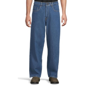 image:imageVolcom Mens Billow Loose Fit Baggy Denim Jeans  Relaxed Vintage Style Soft Cotton Denim Wide LegBold Blue