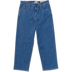 image:imageVolcom Mens Billow Loose Fit Baggy Denim Jeans  Relaxed Vintage Style Soft Cotton Denim Wide LegBold Blue Wash