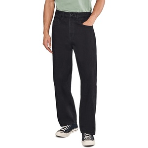 image:imageVolcom Mens Billow Loose Fit Baggy Denim Jeans  Relaxed Vintage Style Soft Cotton Denim Wide LegNew Black