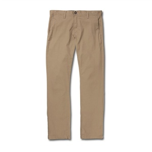 image:imageVolcom Mens Frickin Modern Stretch Chino Pant  Everyday Wear Slim Fit Stretch Twill PantsKhaki