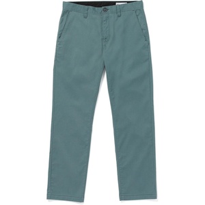 image:imageVolcom Mens Frickin Modern Stretch Chino Pant  Everyday Wear Slim Fit Stretch Twill PantsService Blue