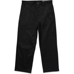 image:imageVolcom Mens Frickin Skate Loose Baggy Fit Chino Pants  Relaxed Tapered 17 Leg Opening 30 InseamBlack
