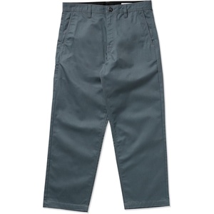 image:imageVolcom Mens Frickin Skate Loose Baggy Fit Chino Pants  Relaxed Tapered 17 Leg Opening 30 InseamDark Slate
