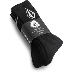 image:imageVolcom Mens Full Stone Sock 3PackBlack