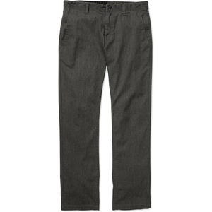 image:imageVolcom Mens Frickin Modern Fit Stretch Chino PantPantsCharcoal Heather