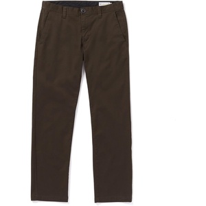 image:imageVolcom Mens Frickin Modern Fit Stretch Chino PantPantsDark Brown
