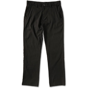 image:imageVolcom Mens Frickin Tech Chino Pants  Modern Fit QuickDry MoistureWicking Zip Fly with Button ClosureBlack Tech