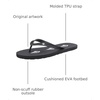 image:imageVolcom Mens Rocker Flip Flop SandalStoney Black