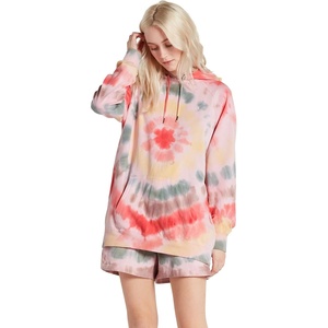 image:imageVolcom Womens Truly Stoked Ovesized Bf Hooded Fleece SweatshirtMulti