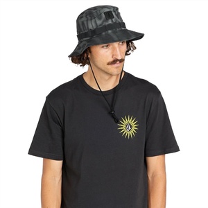 image:imageVolcom Mens Boonie Hat  Wide Brim Sun HatAsphalt Black