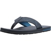 image:imageVolcom Mens Victor Sandals  Waterfriendly Flip Flops With Comfort Foam FootbedMono Grey