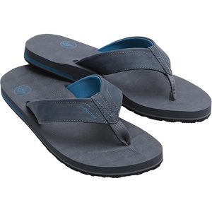 image:imageVolcom Mens Victor Sandals  Waterfriendly Flip Flops With Comfort Foam FootbedMono Grey