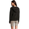 image:imageVolcom Womens Lil Zip Up Hooded Fleece SweatshirtBlack Black