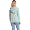 image:imageVolcom Womens Lil Zip Up Hooded Fleece SweatshirtBlue Fog