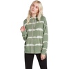 image:imageVolcom Womens Lil Zip Up Hooded Fleece SweatshirtLight Army