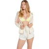 image:imageVolcom Womens Lil Zip Up Hooded Fleece SweatshirtMulti
