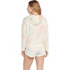 image:imageVolcom Womens Lil Zip Up Hooded Fleece SweatshirtMulti