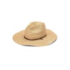 image:imageVolcom womens Voldora Wide Brim Straw Fedora Sun HatNatural