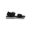 image:imageVolcom Mens Recliner Slide Sandals  Comfort Foam Footbed Waterfriendly Nubuck Strap SlidesBlack Vco