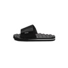 image:imageVolcom Mens Recliner Slide Sandals  Comfort Foam Footbed Waterfriendly Nubuck Strap SlidesBlack White