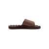 image:imageVolcom Mens Recliner Slide Sandals  Comfort Foam Footbed Waterfriendly Nubuck Strap SlidesBrown Brown