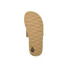 image:imageVolcom Mens Recliner Slide Sandals  Comfort Foam Footbed Waterfriendly Nubuck Strap SlidesCognac