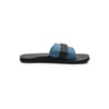 image:imageVolcom Mens Recliner Slide Sandals  Comfort Foam Footbed Waterfriendly Nubuck Strap SlidesNavy