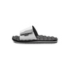 image:imageVolcom Mens Recliner Slide Sandals  Comfort Foam Footbed Waterfriendly Nubuck Strap SlidesWhite