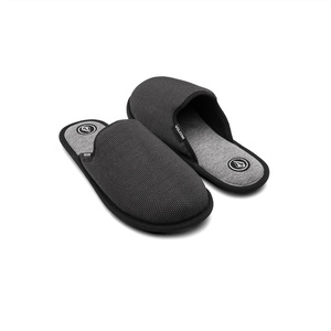 image:imageVolcom Mens Recliner Slide Sandals  Comfort Foam Footbed Waterfriendly Nubuck Strap SlidesBlack Grey