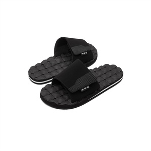 image:imageVolcom Mens Recliner Slide Sandals  Comfort Foam Footbed Waterfriendly Nubuck Strap SlidesBlack White