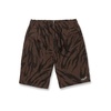image:imageVolcom Mens Steppen Ew 17 Elastic Waist ShortDark Brown