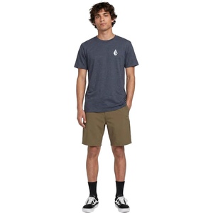 image:imageVolcom Mens Regular Frickin Cross Shred 20 Hybrid Water Repellent ShortSage Leaf