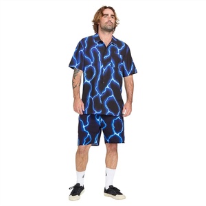 image:imageVolcom Mens Steppen Ew 17 Elastic Waist ShortBlack Fa