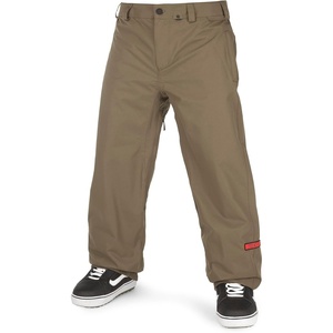 image:imageVolcom Mens Arthur Longo 20k Baggy Fit Snowboard Ski PantDark Teak S3