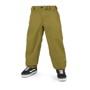 image:imageVolcom Mens Arthur Longo 20k Baggy Fit Snowboard Ski PantMoss S4