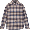 image:imageVolcom Mens Caden Plaid Long SleeveLight Khaki