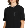 image:imageVolcom Mens Stone Tech Short Sleeve Quick Drying TeeBlack Circle