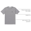 image:imageVolcom Mens Stone Tech Short Sleeve Quick Drying TeeHeather Grey Tech