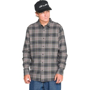 image:imageVolcom Mens Caden Plaid Long SleevePewter