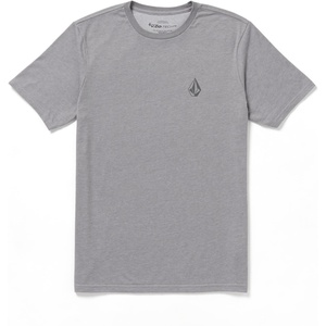 image:imageVolcom Mens Stone Tech Short Sleeve Quick Drying TeeHeather Grey